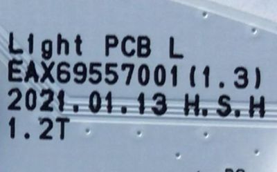 LEDS PARA ILUMINACION DE MONITOR LG / NUMERO DE PARTE EAX69557101 / EAX69557001 / PANEL LM270WR8(SS)(A1) / MODELO 27GP950-B.AUSOMPN - Imagen 3